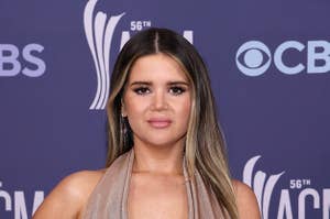 Maren Morris at the Academy of Country Music awards in April 2021