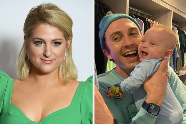 See the Moment Meghan Trainor's Son Meets His Baby Bro