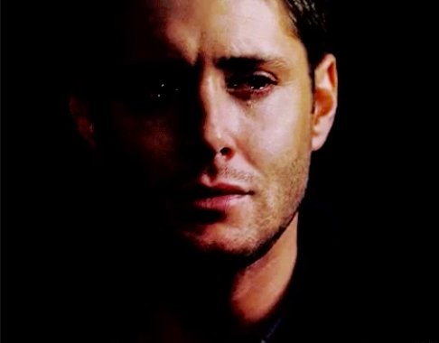 sad Dean Winchester