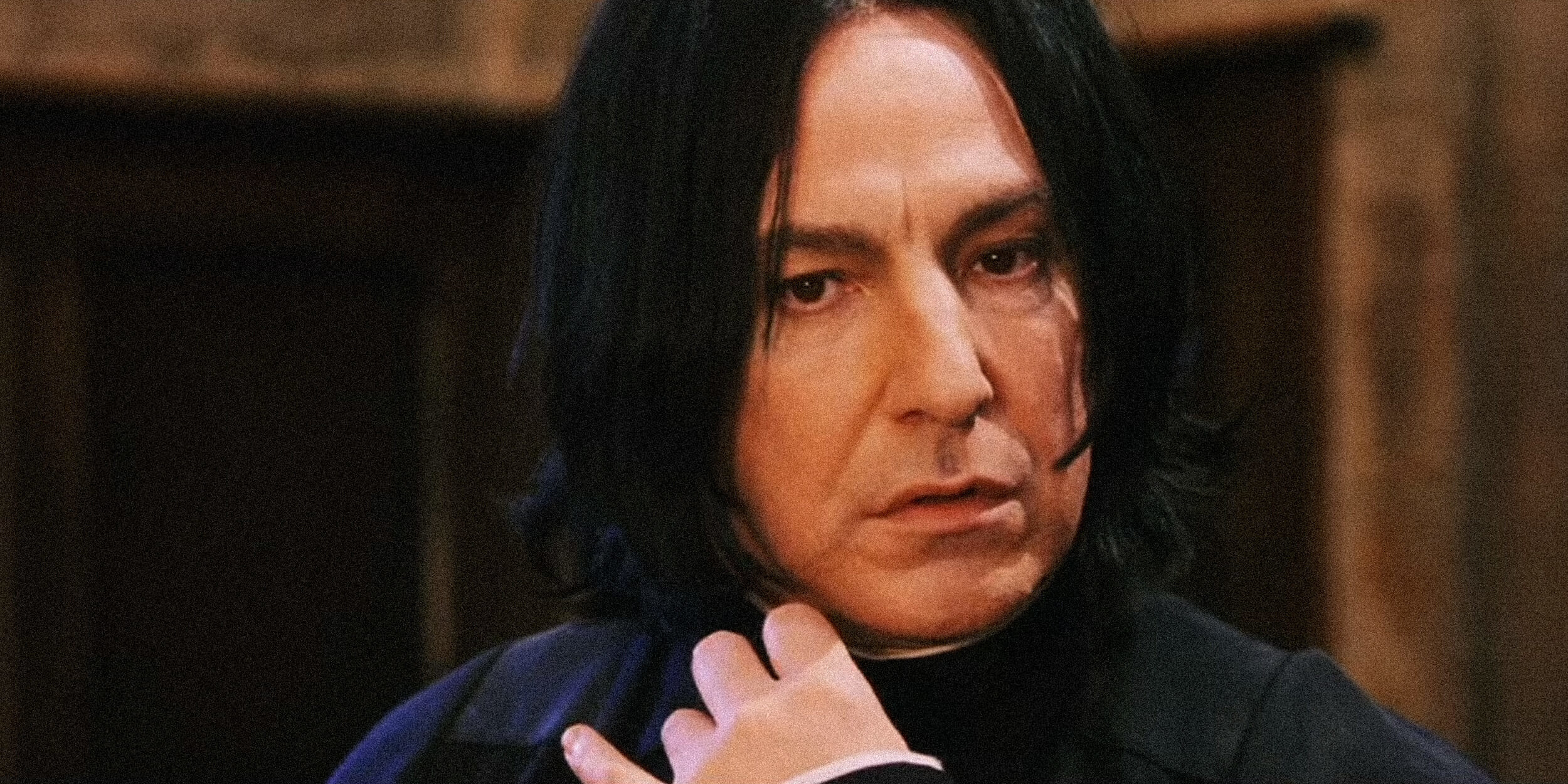snape looking puzzled