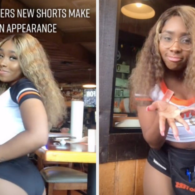 Hooters New Uniform Shorts Debate On TikTok Hooters New Uniform Shorts Debate On TikTok