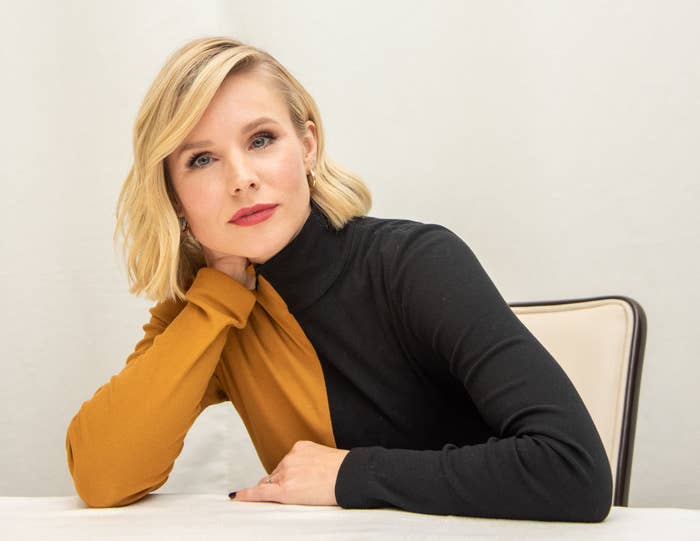 Kristen Bell at "The Good Place" Press Conference