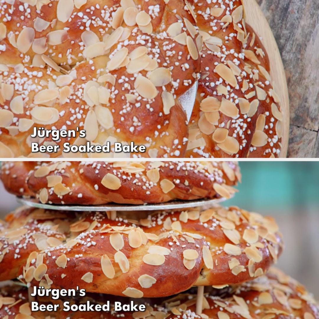 Jurgen&#x27;s bake, which looks like a pile of pretzels