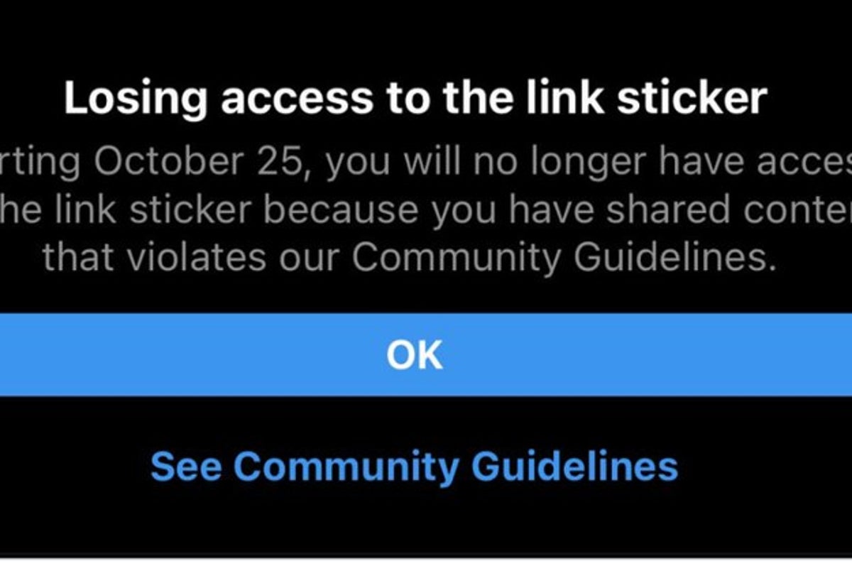 Why Is Instagram Taking Away The Link Sticker?