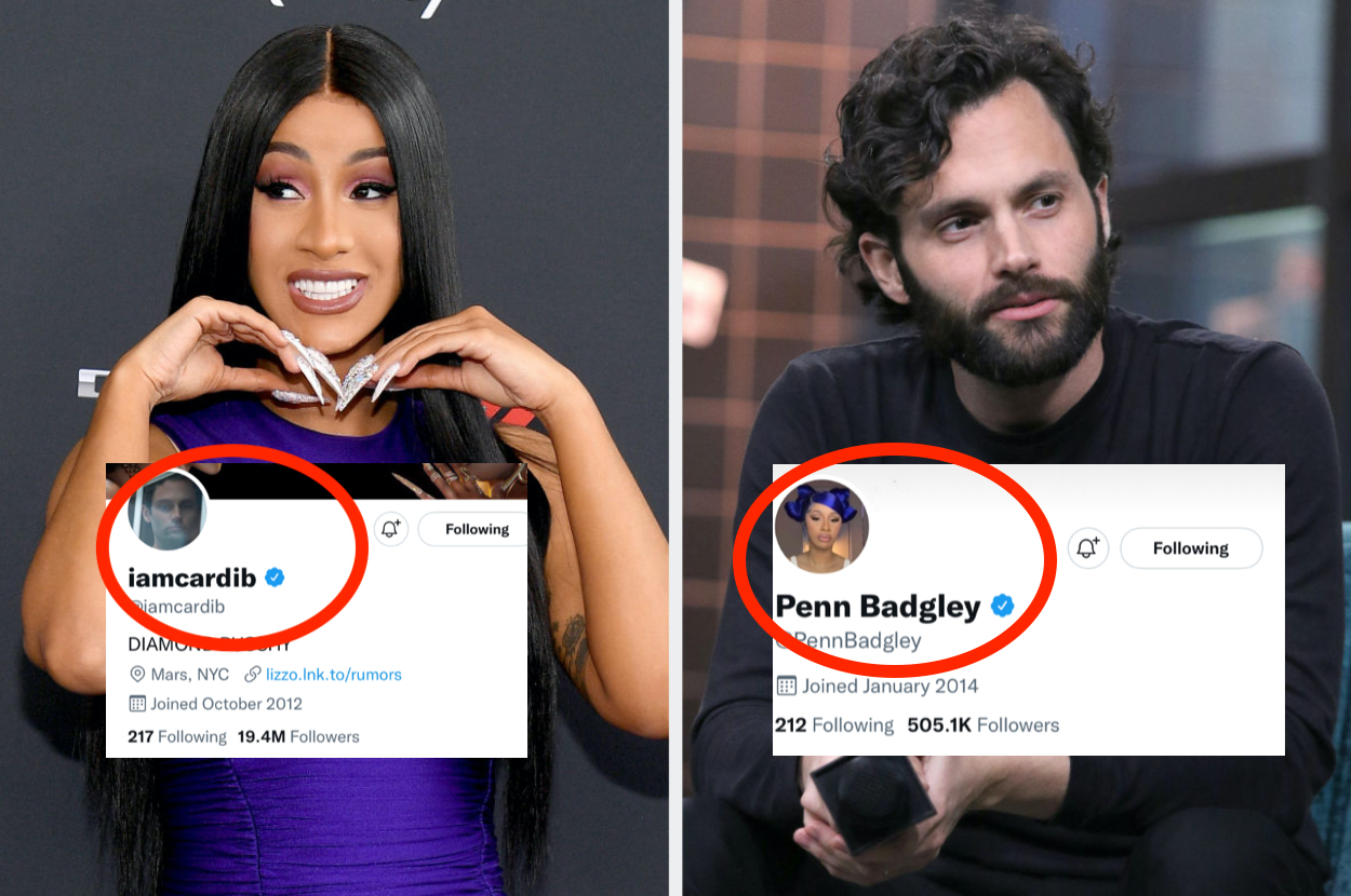 Cardi B Penn Badgley Friendship And Celeb Tweets