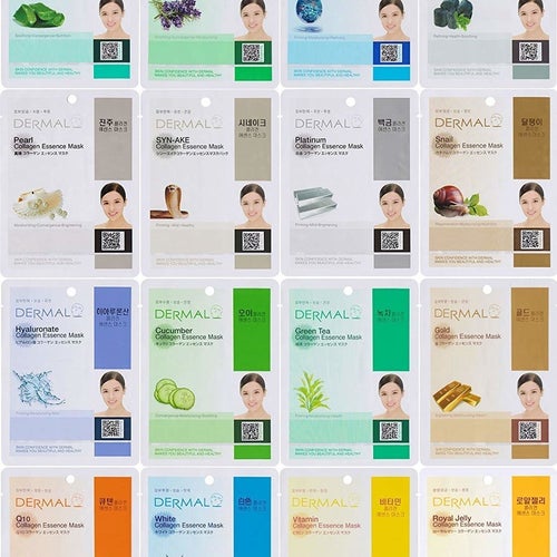 All 16 face masks