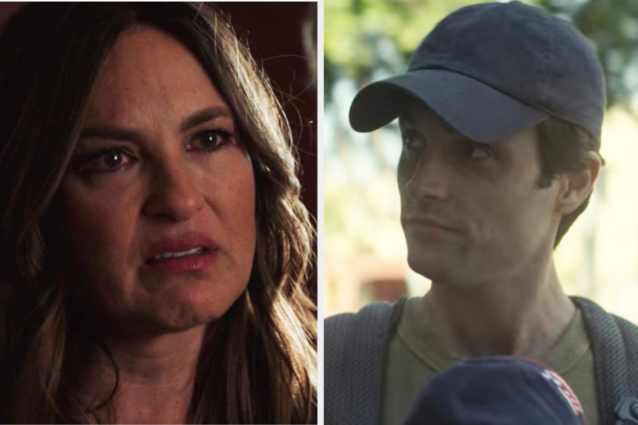 Liv from Law and Order SVU and Joe from You
