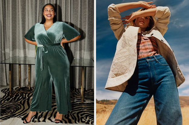 velvet jumpsuit, jeans