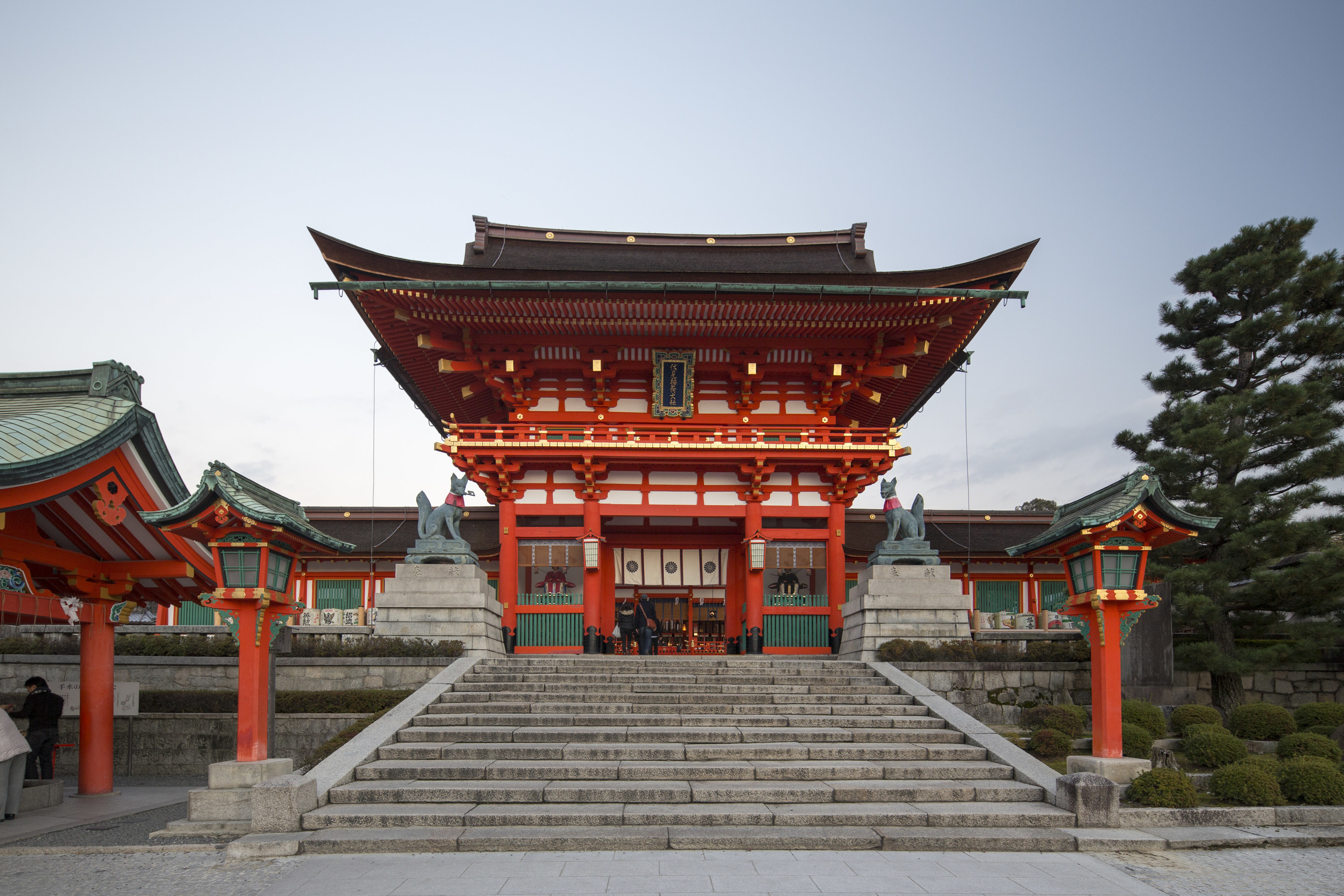 Fushimi Inari shrine.