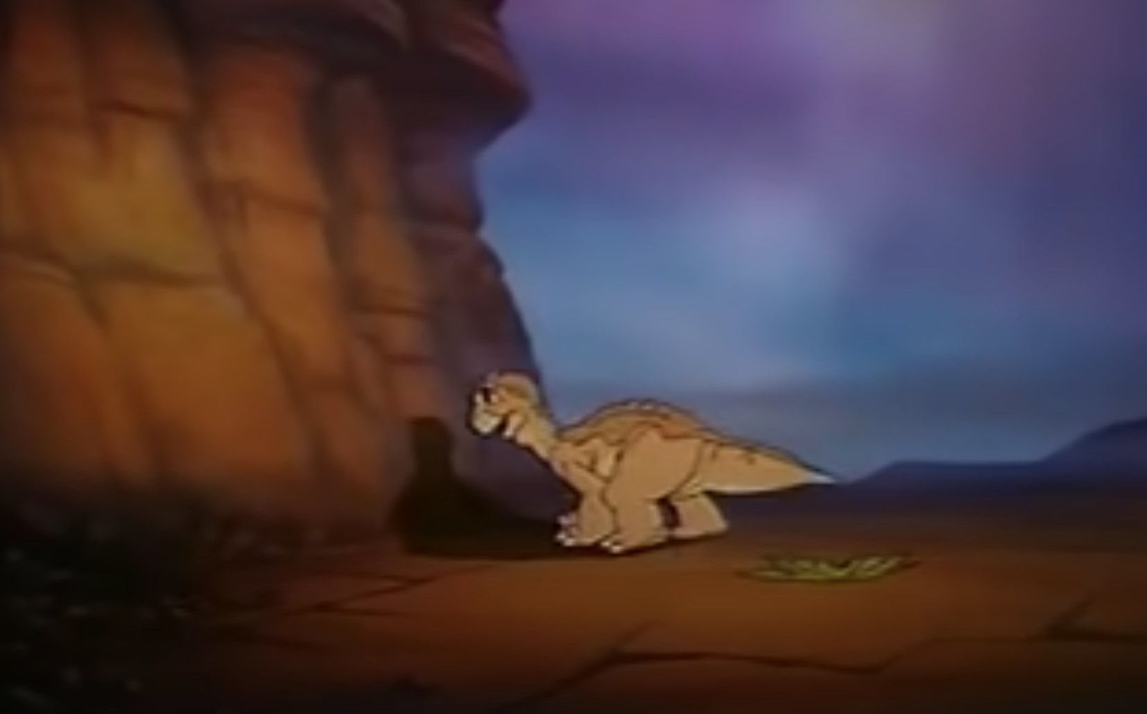 Little Foot in The Land Before Time