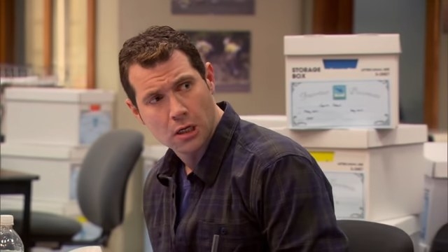 Craig sitting at his desk in &quot;Parks and Recreation&quot;