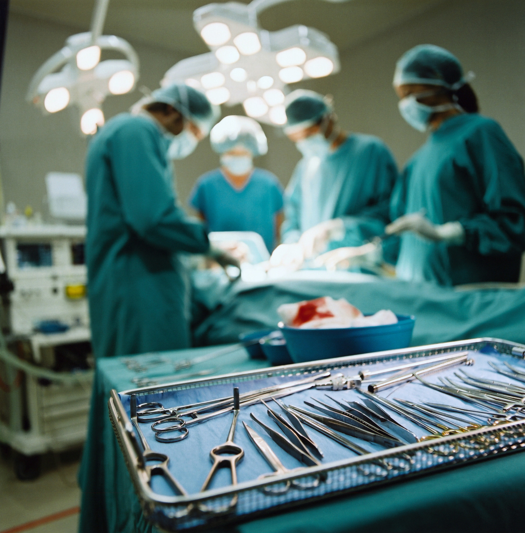 Tools in a operating room