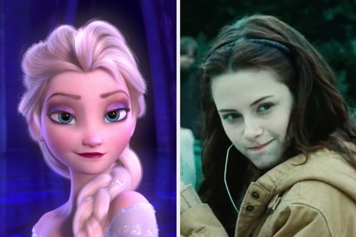 Elsa from &quot;Frozen&quot; / Bella from &quot;Twilight&quot;