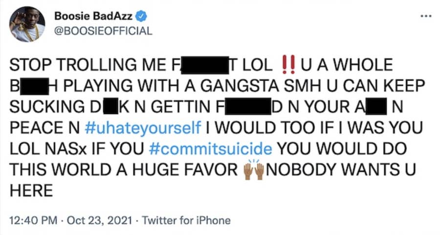 Lil Nas X Boosie Anti Gay Comments