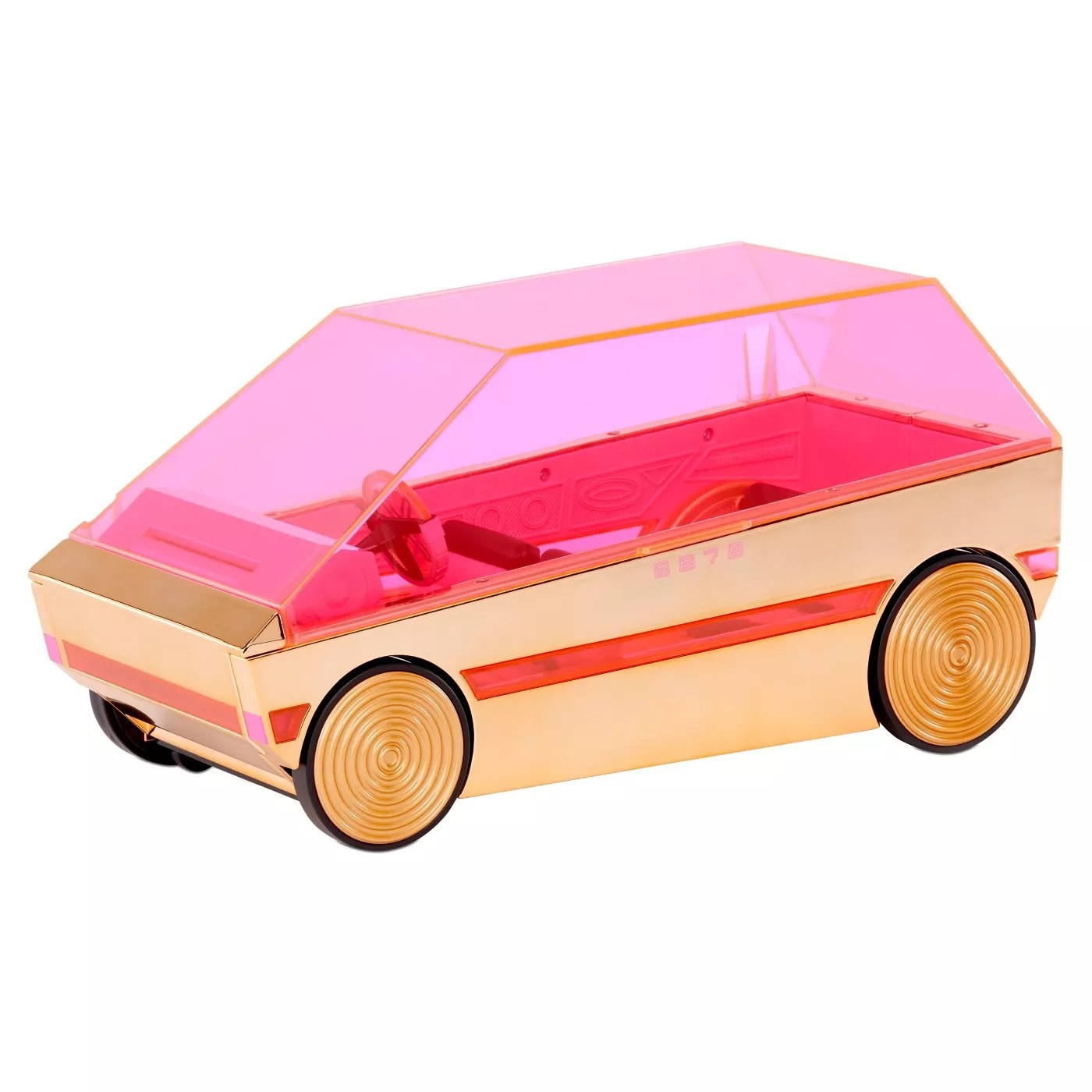 The pink and orange party cruiser