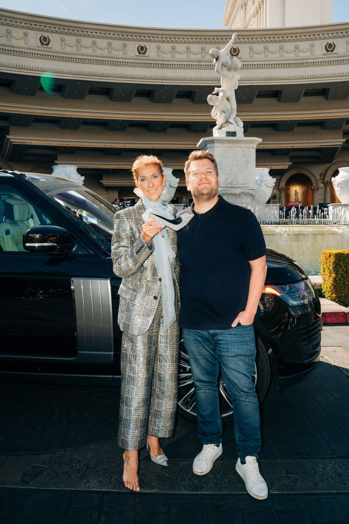 Céline Dion and James Corden on The Late Late Show With James Corden