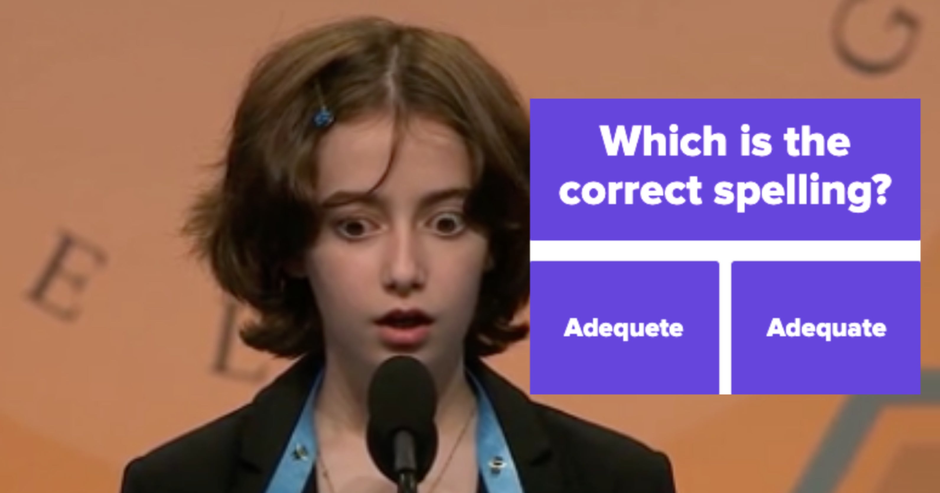 Spelling Bee Trivia Quiz