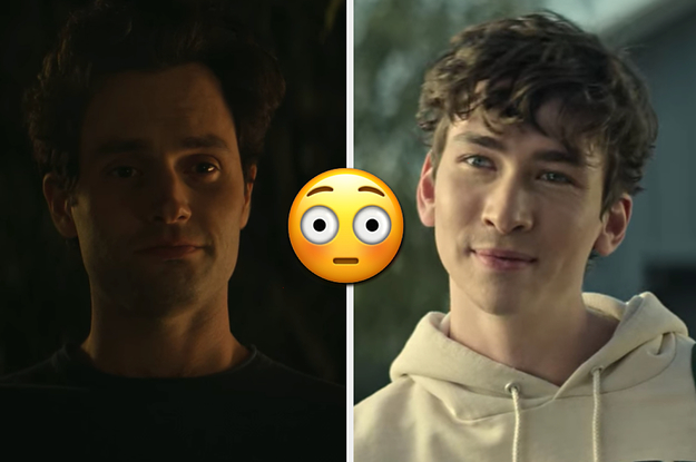 Joe is smiling on the left with Theo smirking on the right and a shocked emoji in the center