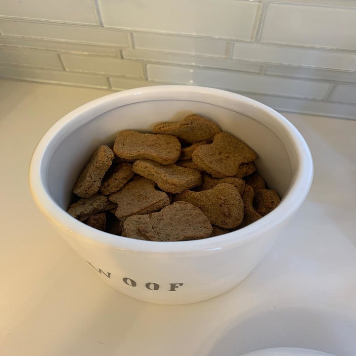 Reviewer's treat jar is shown open