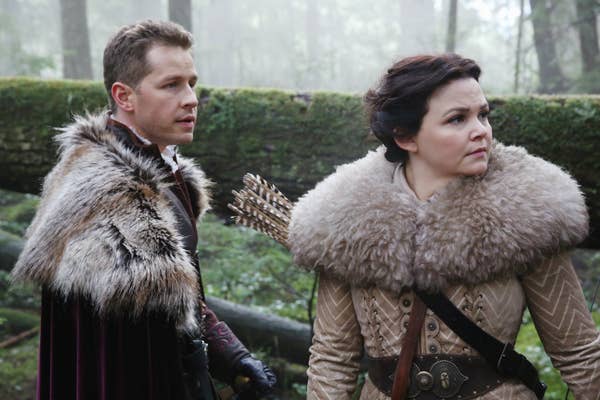 12. Josh Dallas and Ginnifer Goodwin were both newly single when they met on the set of Once Upon a Time in 2011. They officially came together in 2012 and got married in 2014.