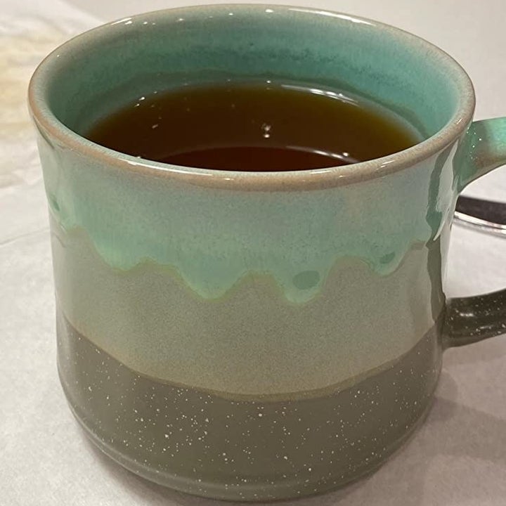 Reviewer image of green mug