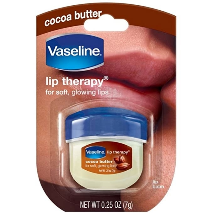 Package of lip therapy cocoa butter