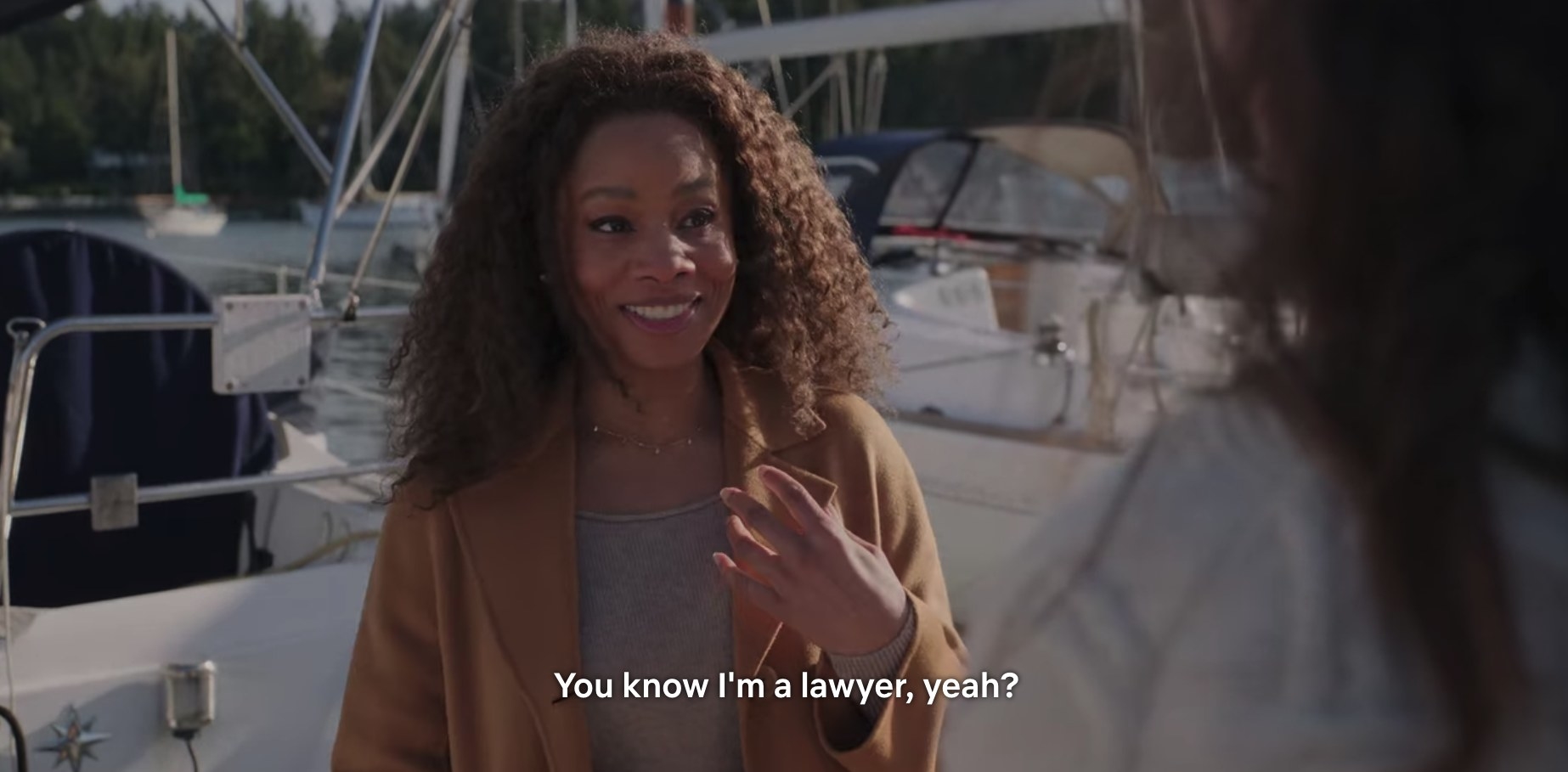 Alex&#x27;s client Regina reminds her that she is a lawyer