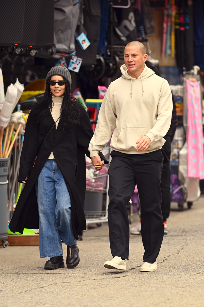 Channing Tatum And Zoë Kravitz Hold Hands In New York