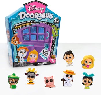 The surprise box with a door on it and the mini collectible Disney characters that can come with it