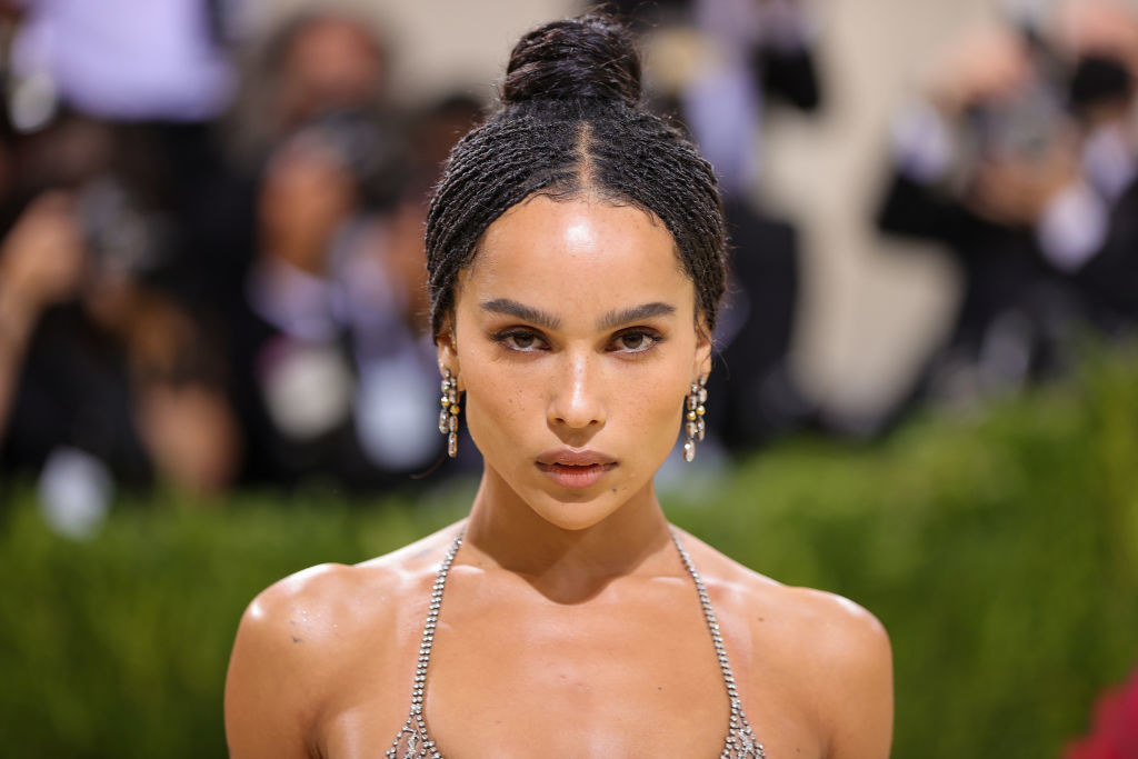 Zoe Kravitz attends The 2021 Met Gala Celebrating In America: A Lexicon Of Fashion at Metropolitan Museum of Art on September 13, 2021 in New York City.