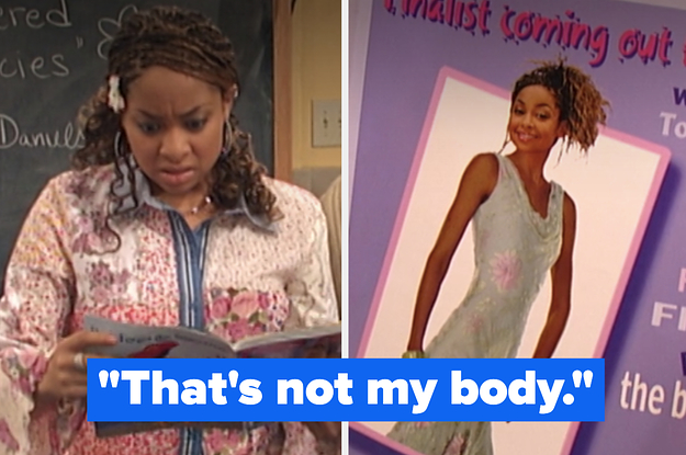 Raven realizes the magazine photoshopped her body