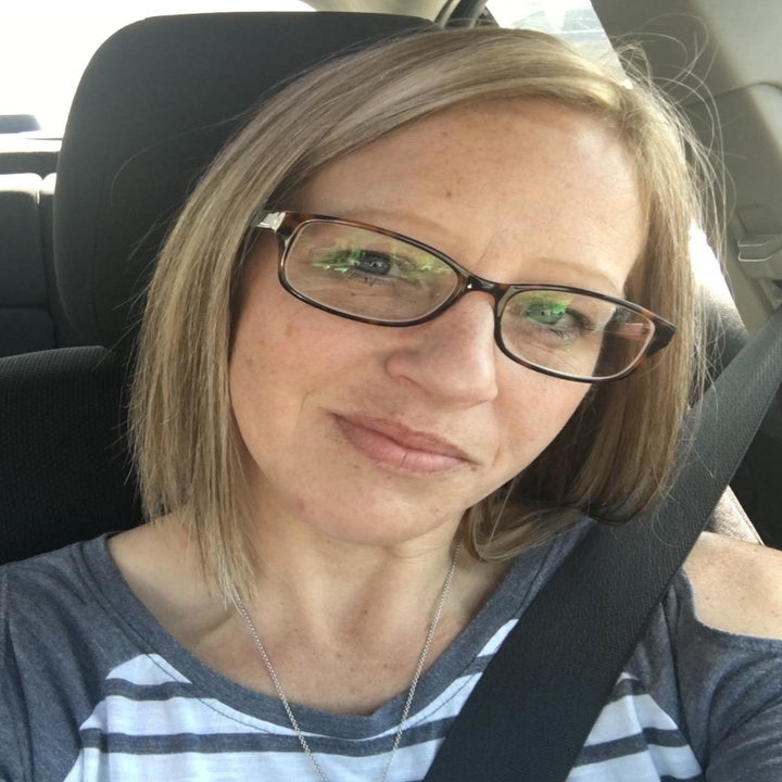 Same reviewer's after photo showing much clearer skin after using the night cream