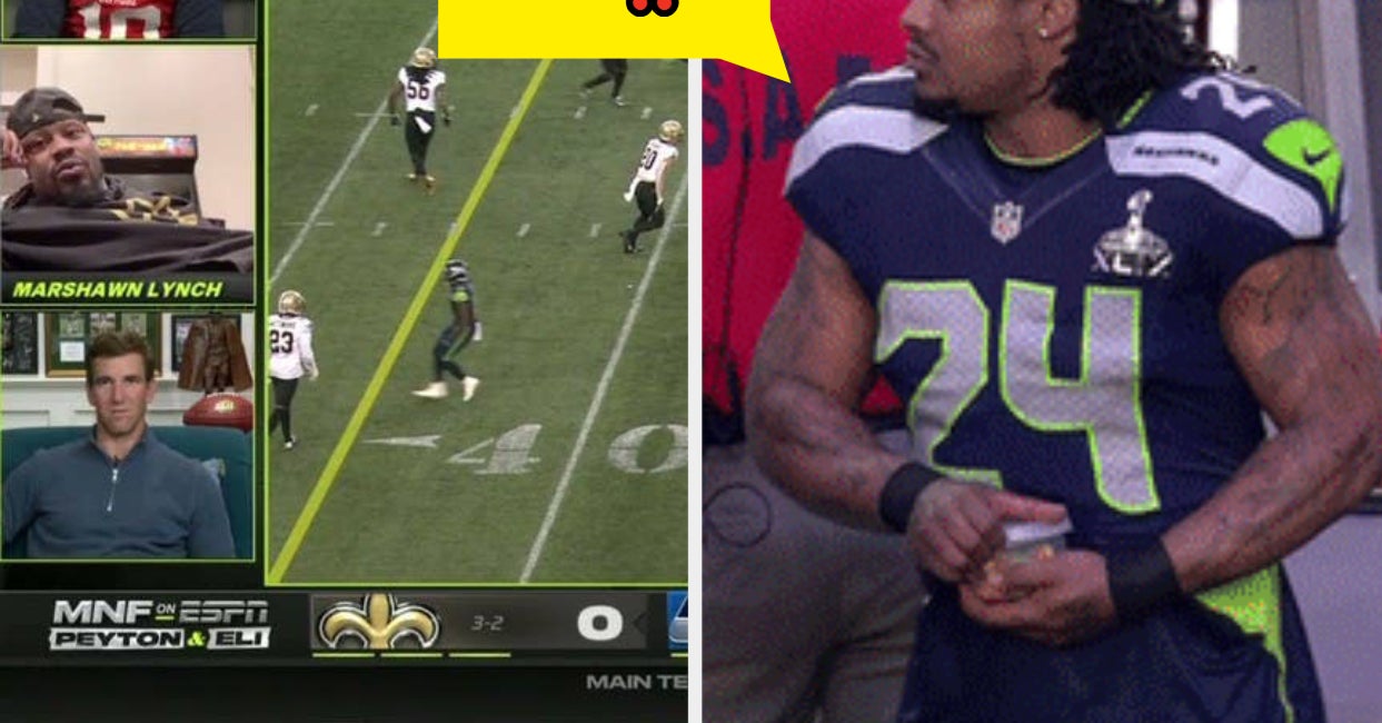 Marshawn Lynch Swears On ESPN And The Reason Why Is