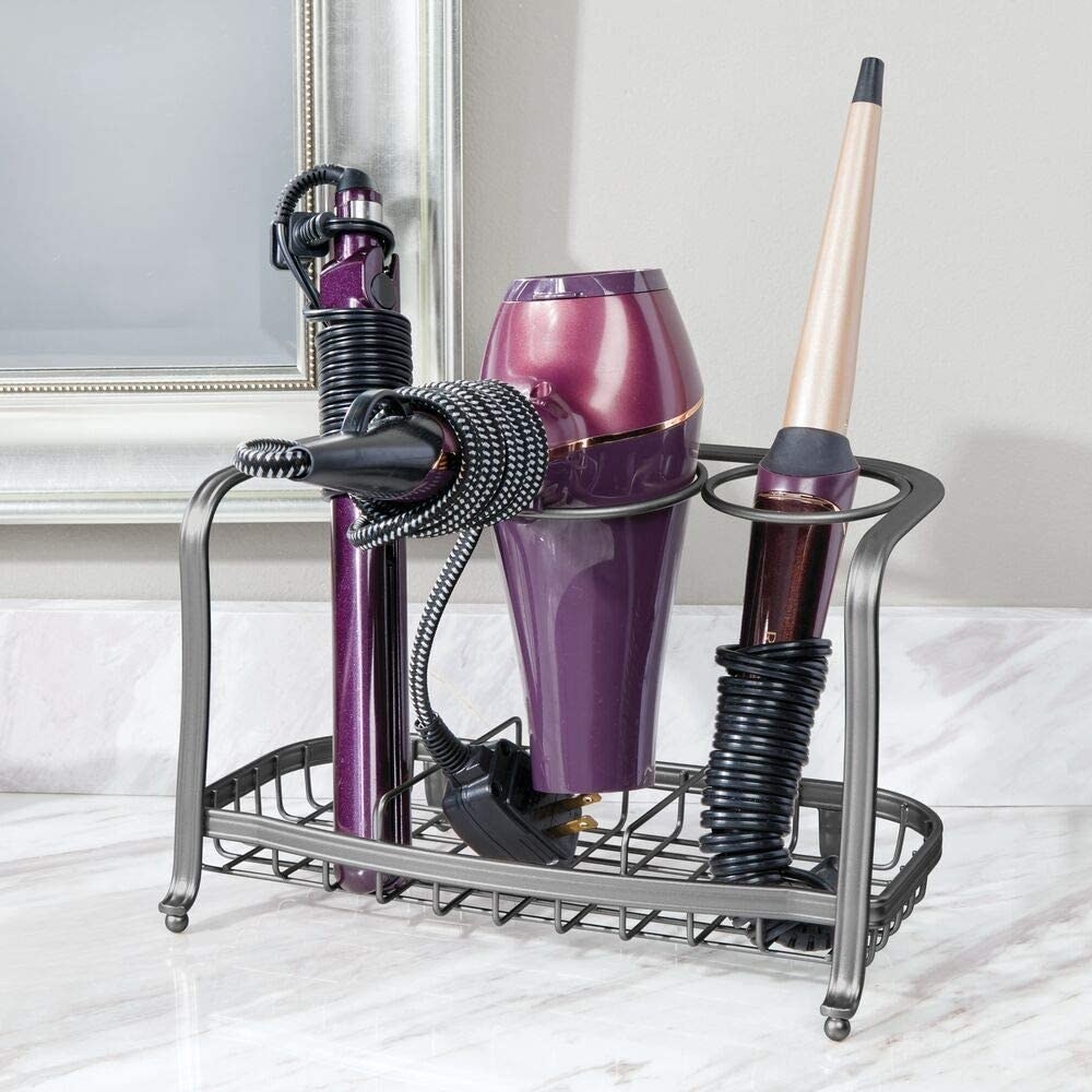 A image of a haircare and styling tool organizer holder