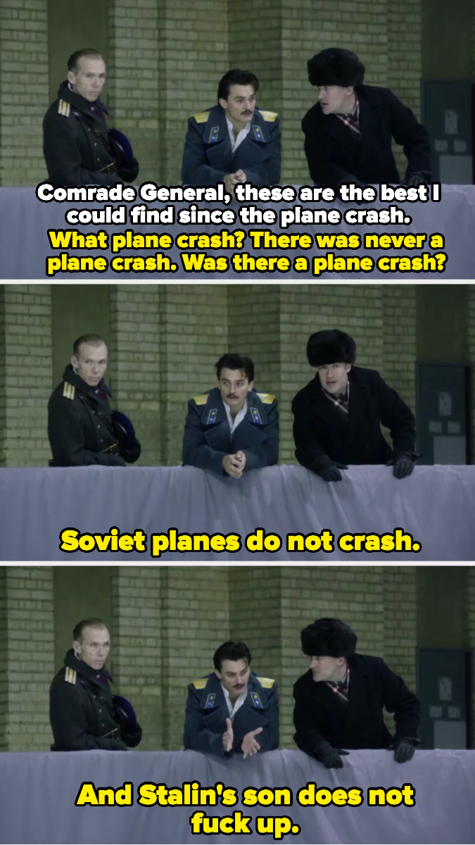 Vasily insists there was no plane crash and that he didn&#x27;t fuck up