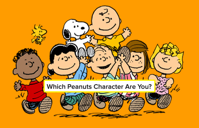 peanuts cartoon characters