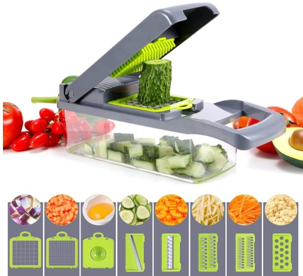 Imagen de maquina manual para cortar verduras.