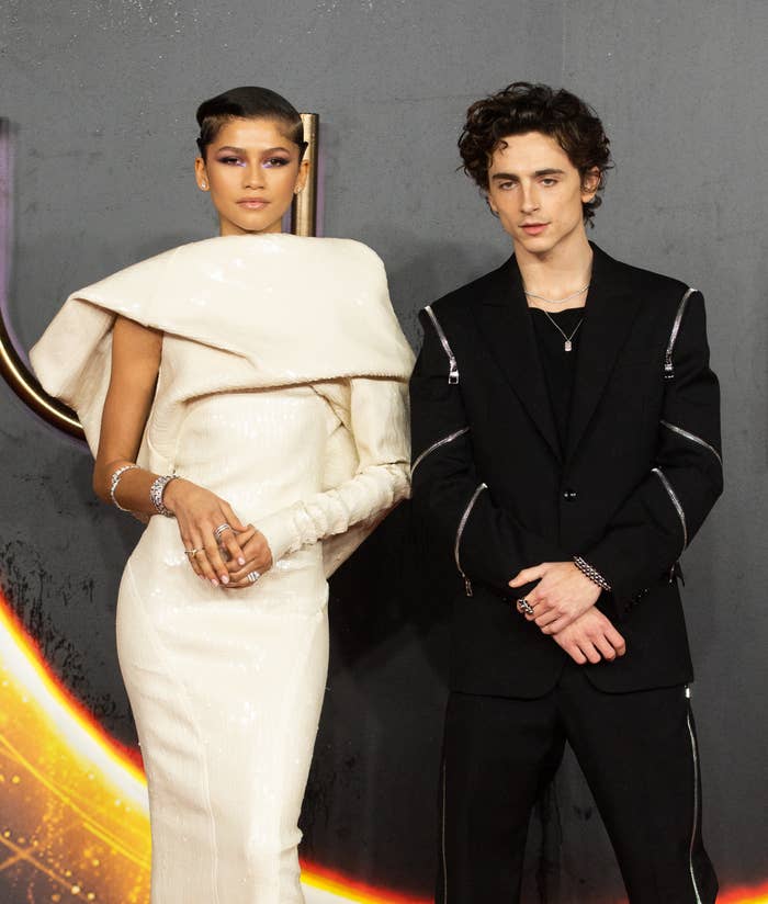 Zendaya and Timothée Chalamet