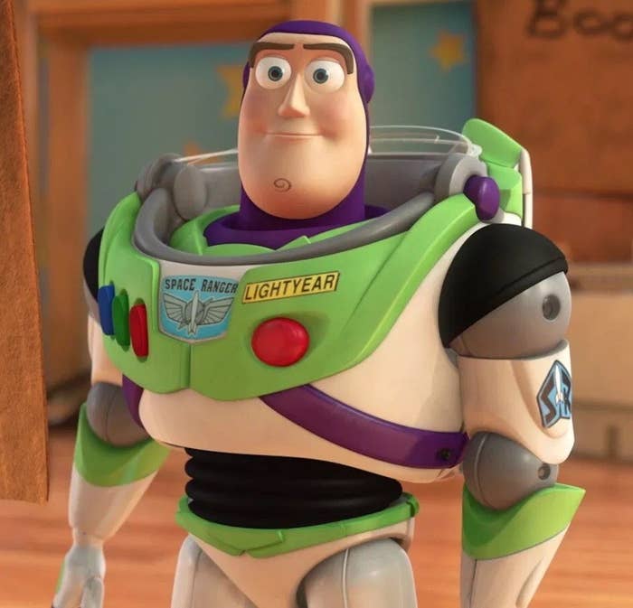 Photo of Buzz Lighyear toy form Toy Story movie