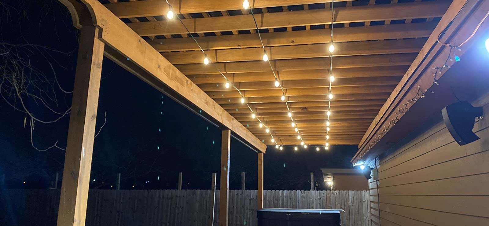 carport string lights