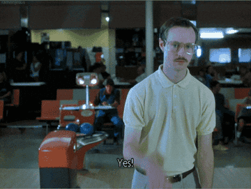 GIF from napoleon dynamite saying YES