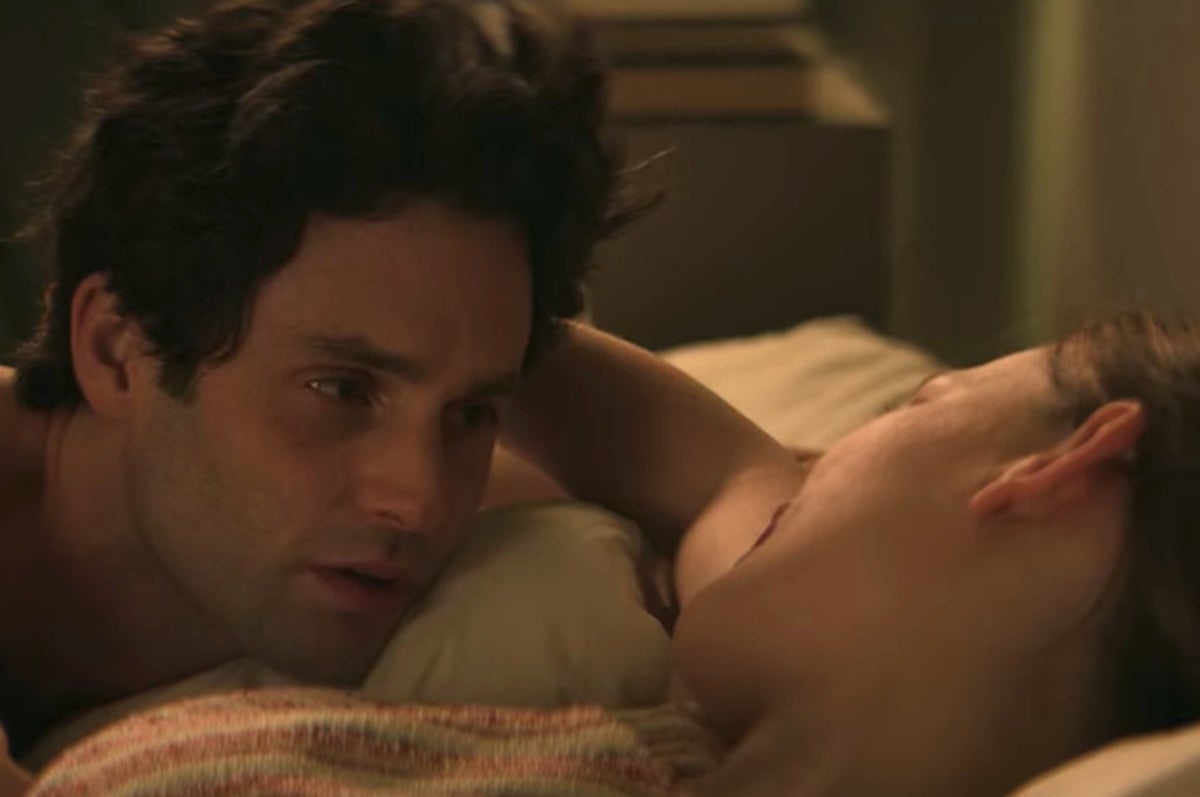 Penn Badgley Victoria Pedretti You Season 3 Sex Scenes