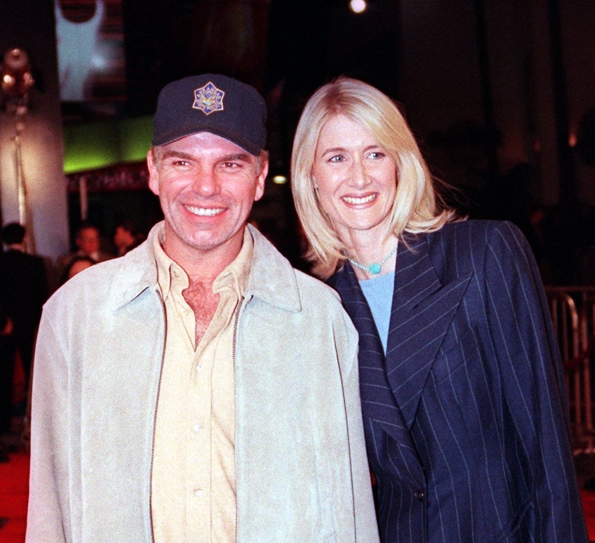 Photo of Billy Bob Thornton and Laura Dern at a premiere