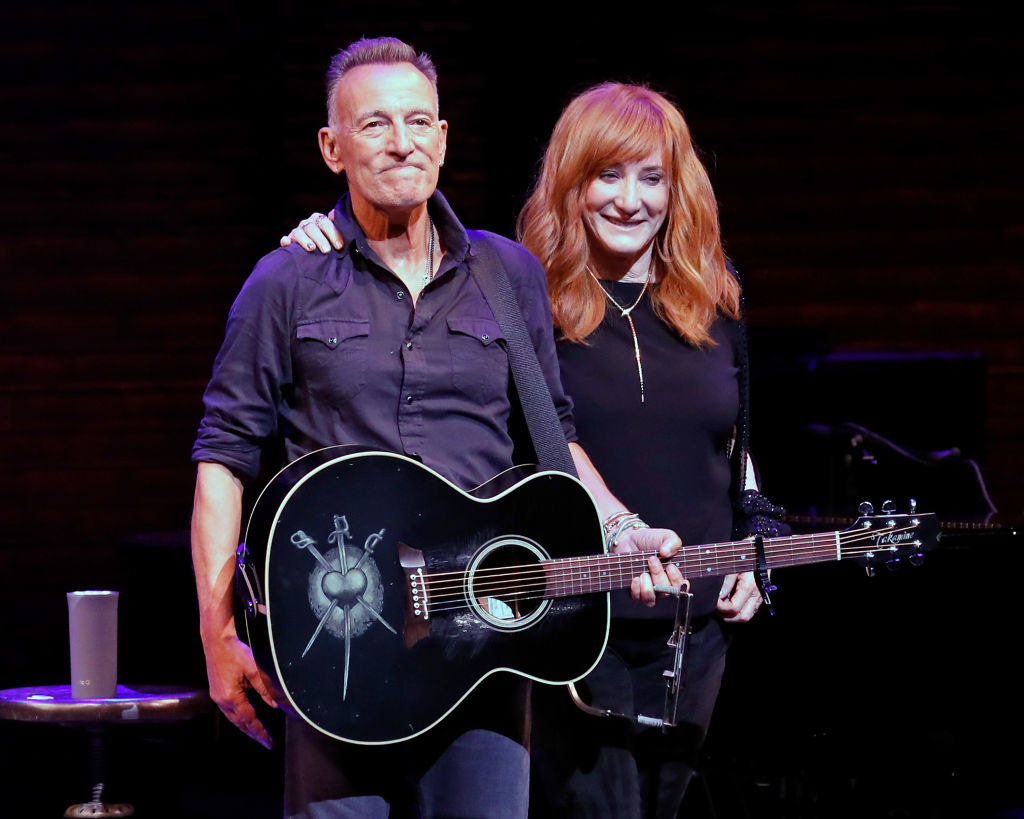 Bruce and Patty in his Broadway show