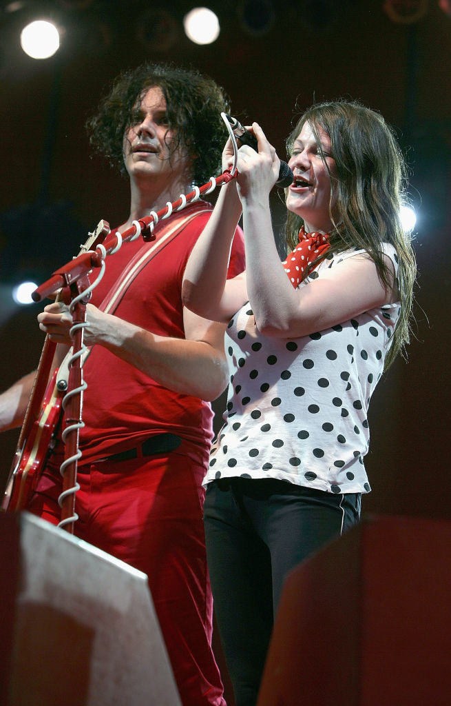 The White Stripes performing together