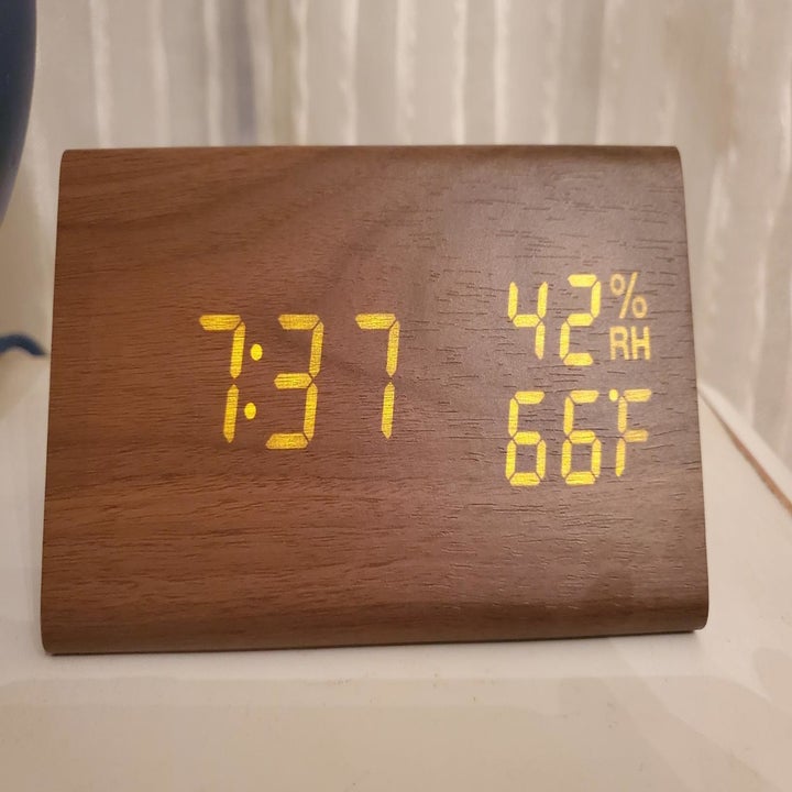 reviewer image of the clock