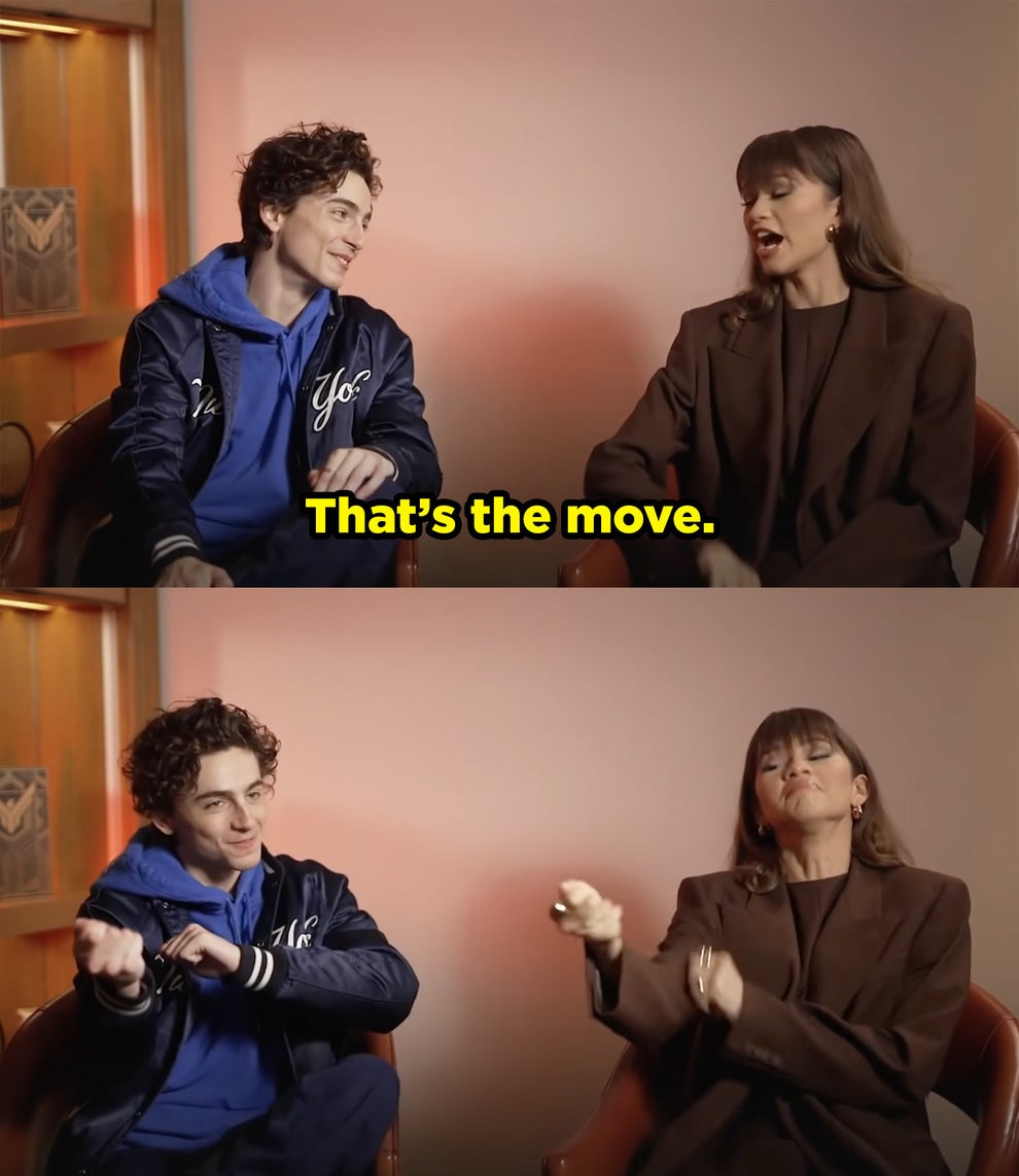 Timothée Chalamet And Zendaya's Best Moments
