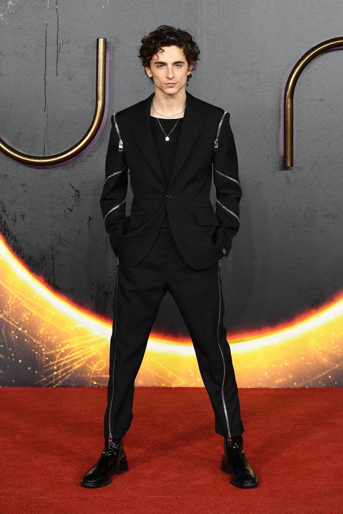 Timothée Chalamet attends the UK Special Screening of &quot;Dune&quot;