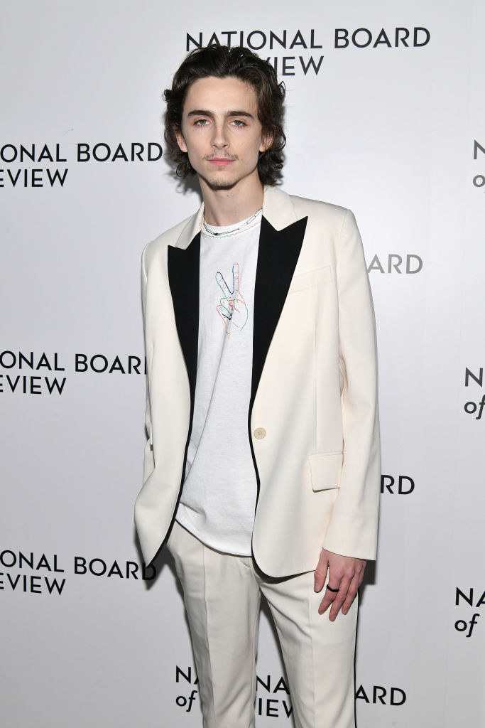Timothée Chalamet attends the 2020 National Board Of Review Gala