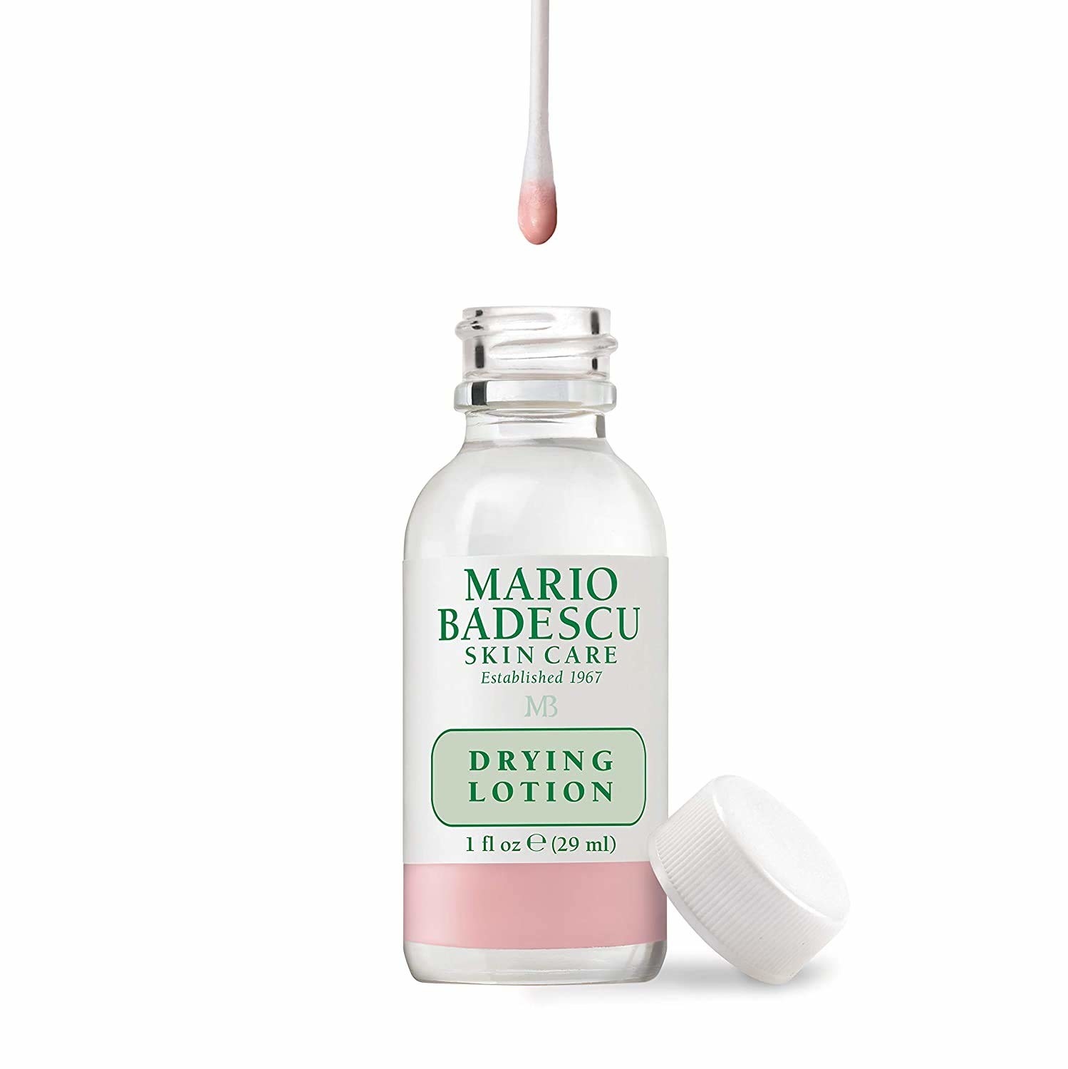 A drying lotion spot treatment